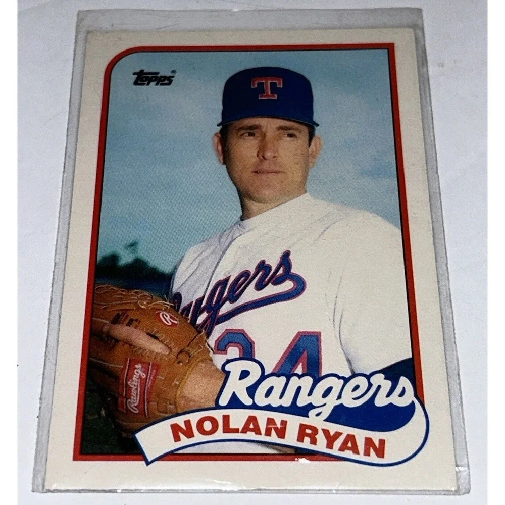 Texas Rangers‎ 1989 Topps Traded Nolan Ryan #106T Pitcher MLB